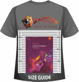 front cover of ABRSM Guitar Scales & Arpeggios Grades 1-5 on a size guide