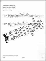 3rd sample page from ABRSM Guitar Scales & Arpeggios Grades 6-8