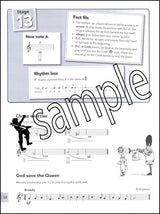 2nd sample page from John Miller's Trumpet Basics