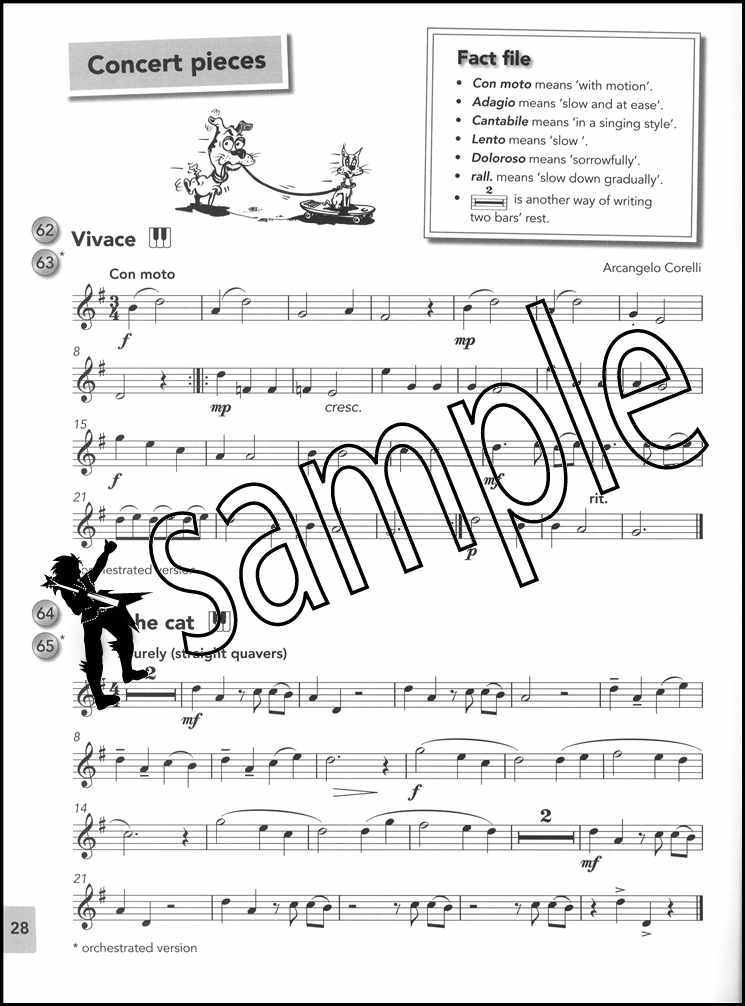 2nd sample page from Andy Hampton's Saxophone Basics