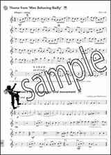 3rd sample page from Andy Hampton's Saxophone Basics