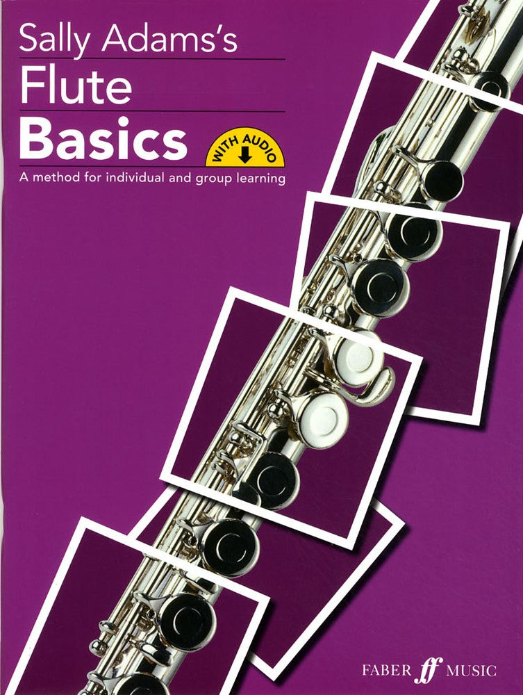 front cover of Sally Adams's Flute Basics