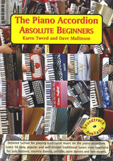 front cover of The Piano Accordion Absolute Beginners Tweed & Mallinson