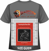 front cover of Learning The Tenor Clef on a size guide
