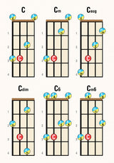 1st sample page from Bass Guitar Chord Tones Mini Pocketbook Series