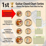 Comparison chart, showing the differences between the 4 chord charts options available