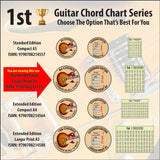 Comparison chart, showing the differences between the 4 chord charts options available