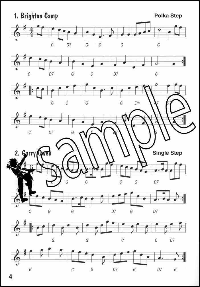 1st sample page from Mally's North West Morris Book