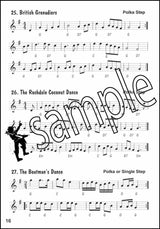 2nd sample page from Mally's North West Morris Book