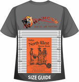 front cover of Mally's North West Morris Book on a size guide