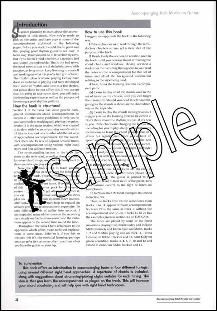1st sample page from Accompanying Irish Music on Guitar