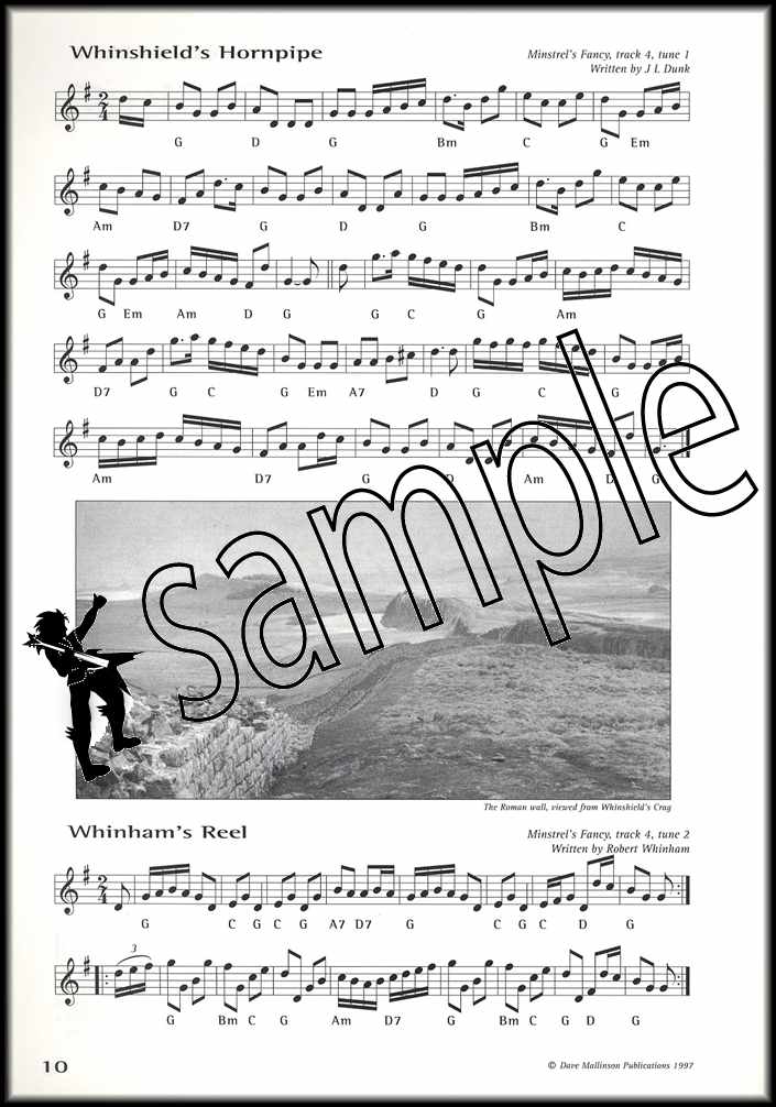 1st sample page from Pauline Cato's Northumbrian Choice