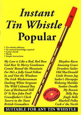 front cover of Instant Tin Whistle Popular Book Only