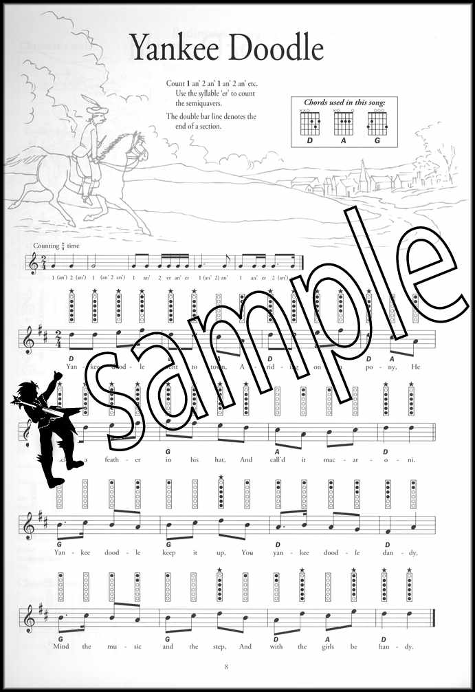 1st sample page from Instant Tin Whistle Popular Book Only