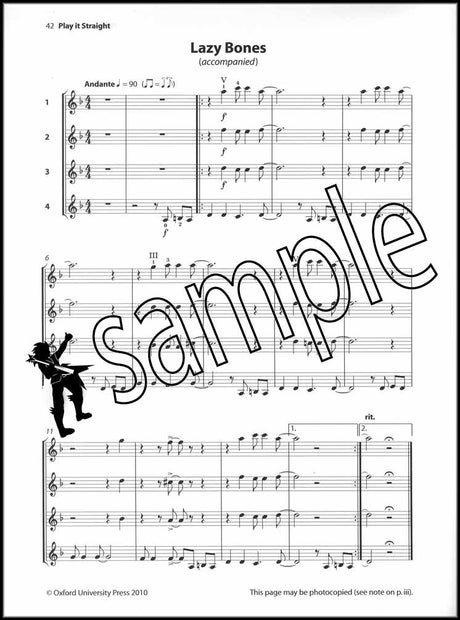 3rd sample page from Enjoy Playing Guitar Ensemble