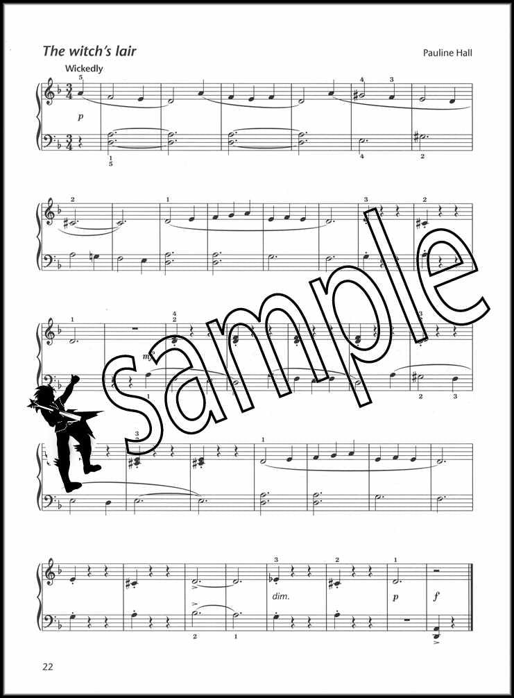 3rd sample page from Piano Time Pieces Book 1