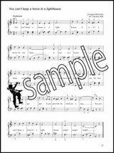 3rd sample page from Piano Time Pieces Book 2