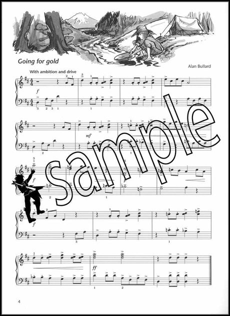 1st sample page from Piano Time Pieces Book 3