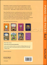 back cover of Piano Time Pieces Book 3