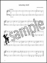 1st sample page from Piano Time Jazz Book 1