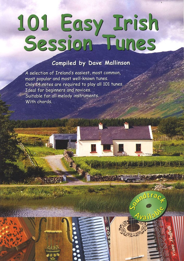 front cover of 101 Easy Irish Session Tunes Music Book
