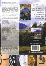 back cover of 101 Easy Irish Session Tunes Music Book