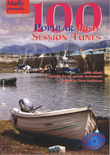 front cover of 100 Popular Irish Session Tunes Music Book
