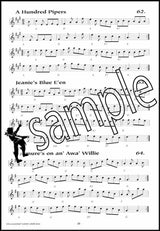 2nd sample page from 100 Essential Scottish Ceilidh Tunes Music Book