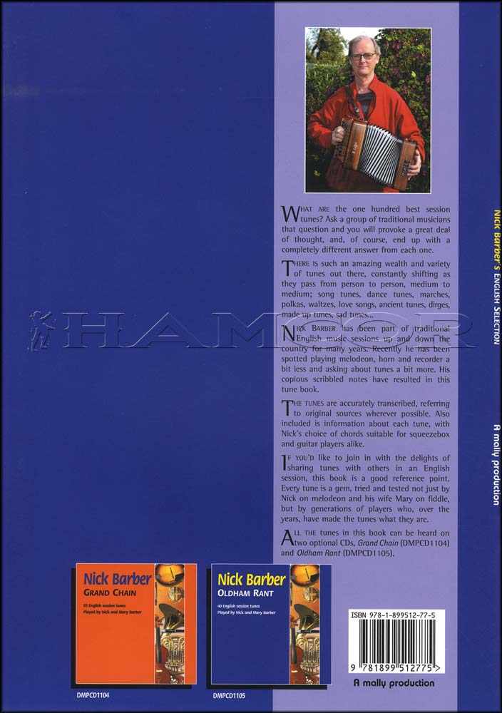 back cover of Nick Barbers English Selection