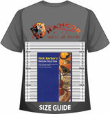 front cover of Nick Barbers English Selection on a size guide