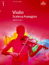 front cover of ABRSM Violin Scales & Arpeggios Grade 1