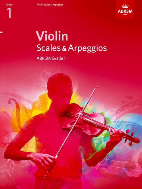 front cover of ABRSM Violin Scales & Arpeggios Grade 1