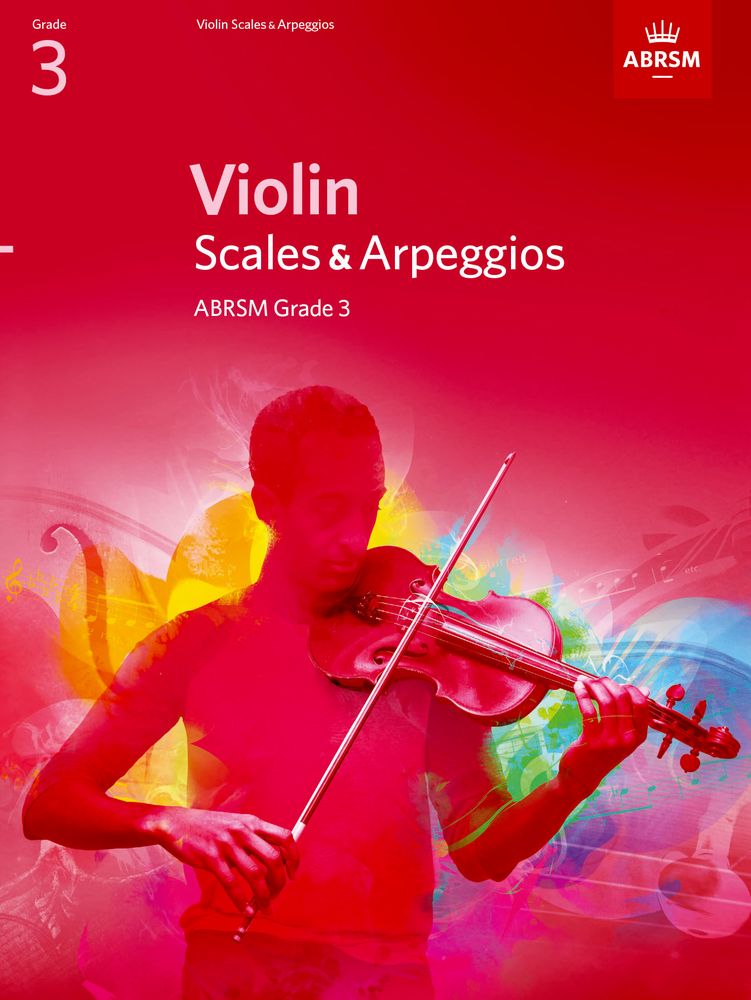 front cover of ABRSM Violin Scales & Arpeggios Grade 3