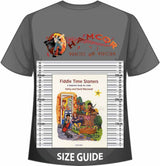 front cover of Fiddle Time Starters Book/CD on a size guide