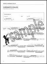 3rd sample page from ABRSM Cello Scales & Arpeggios Grades 6-8