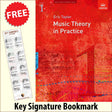 front cover of ABRSM Music Theory in Practice Grade 1 together with free Grand Staff bookmark