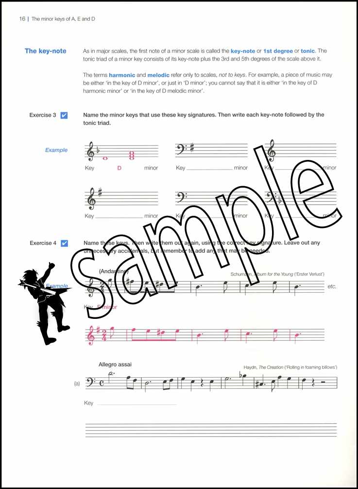 2nd sample page from ABRSM Music Theory in Practice Grade 2