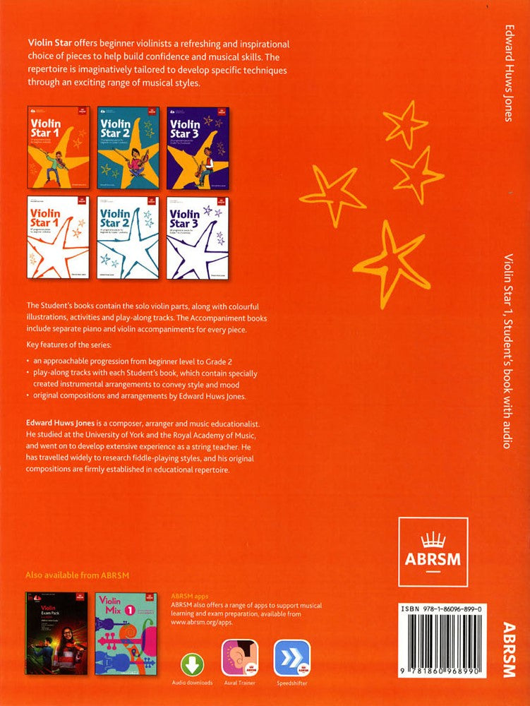 back cover of ABRSM Violin Star 1 Student's Book