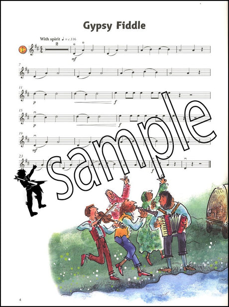 1st sample page from ABRSM Violin Star 2 Student's Book