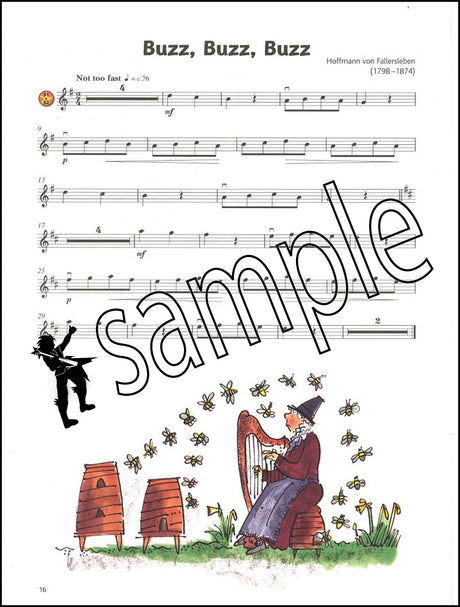 2nd sample page from ABRSM Violin Star 2 Student's Book