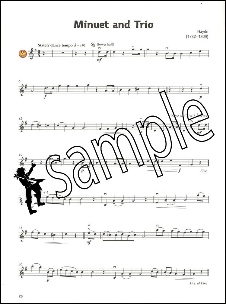 3rd sample page from ABRSM Violin Star 3 Student's Book