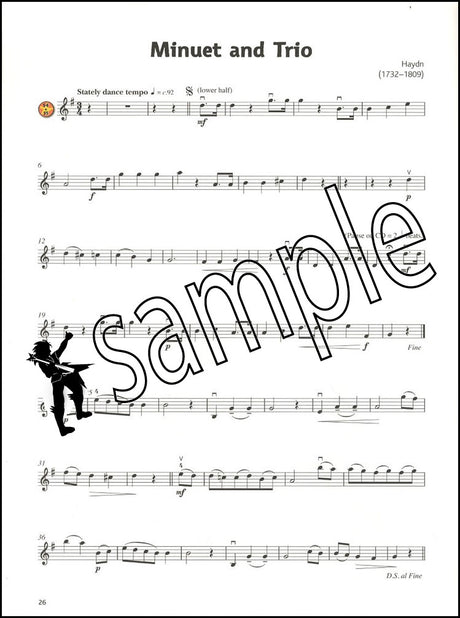 3rd sample page from ABRSM Violin Star 3 Student's Book