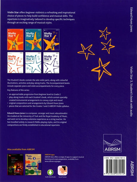 back cover of ABRSM Violin Star 3 Student's Book