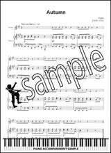 piano accompaniment sample page from ABRSM Violin Star 1 Accompaniment Book