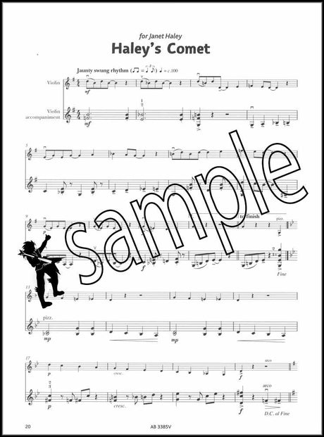 2nd sample page from ABRSM Violin Star 3 Accompaniment Book