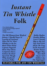 front cover of Instant Tin Whistle Folk Book/CD