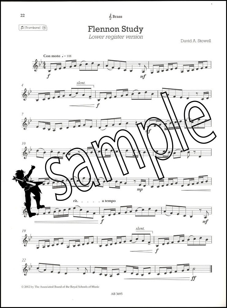 2nd sample page from ABRSM Shining Brass Book 2