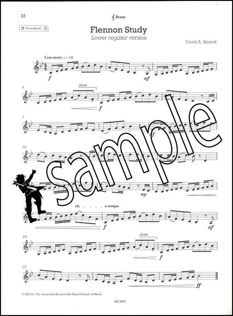 2nd sample page from ABRSM Shining Brass Book 2