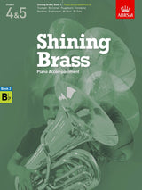 front cover of ABRSM Shining Brass Book 2 Bb Piano Accompaniment