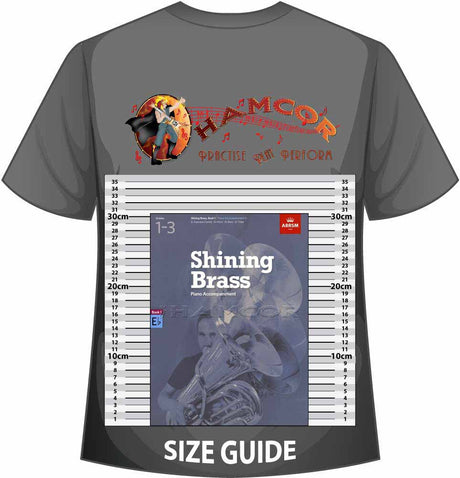 front cover of ABRSM Shining Brass Book 1 Eb Piano Accompaniment on a size guide